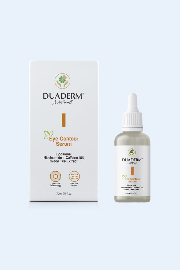 Kırışıklık Karşıtı Eye Contour Serum (Liposomal (Niacinamide + Caffeine) 10%) 30 ml - 